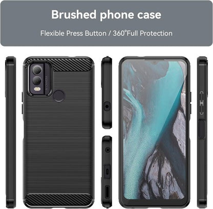 For NOKIA C12 Shockproof Heavy Duty TPU Case