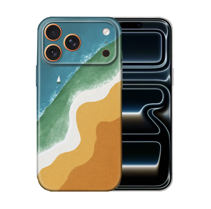 For iPhone 17 Pro Max Slim Lightweight Hard Case,Beachview