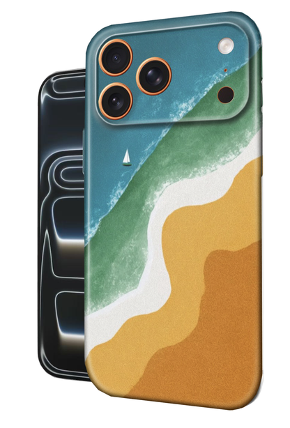 For iPhone 17 Pro Max Slim Lightweight Hard Case,Beachview