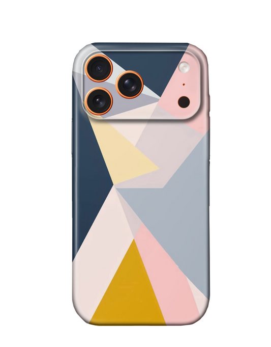 For iPhone 17 Pro Max Slim Lightweight Protective Case,ABSTriangle Pattern