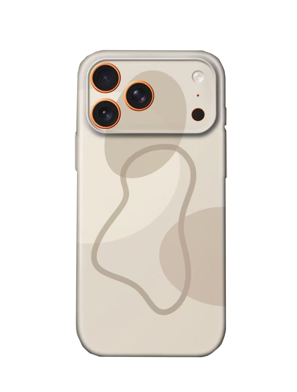 For iPhone 17 Pro Slim Case with Camera Lens Protection,Stretched Circle Pattern