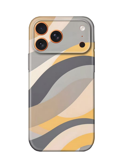 For iPhone 17 Pro Slim Case with Camera Lens Protection,Likegrey Pattern