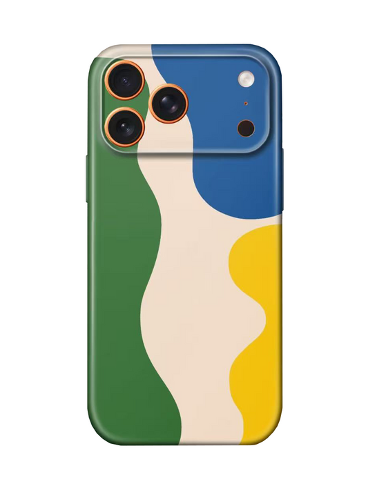 For iPhone 17 Pro Max Slim Case with Camera Lens Protection, Dflow Pattern