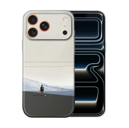 For iPhone 17 Pro Max Slim Case with Camera Lens Protection, Greysky Pattern