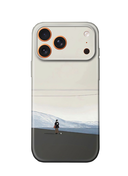 For iPhone 17 Pro Max Slim Case with Camera Lens Protection, Greysky Pattern