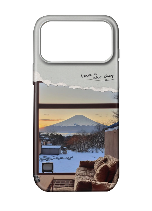For iPhone 17 Pro Slim Case-Winter Pattern