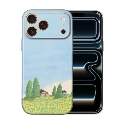 For iPhone 17 Pro Slim Case with Camera Lens Protection- Brightsky Pattern