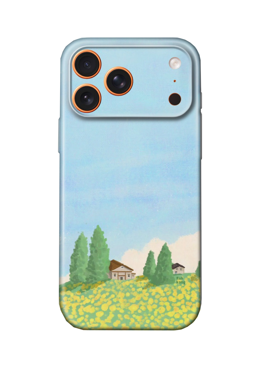For iPhone 17 Pro Slim Case with Camera Lens Protection- Brightsky Pattern