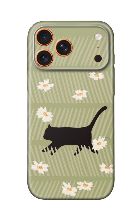 For iPhone 17 Pro Slim Case with Camera Lens Protection, Cat Pattern