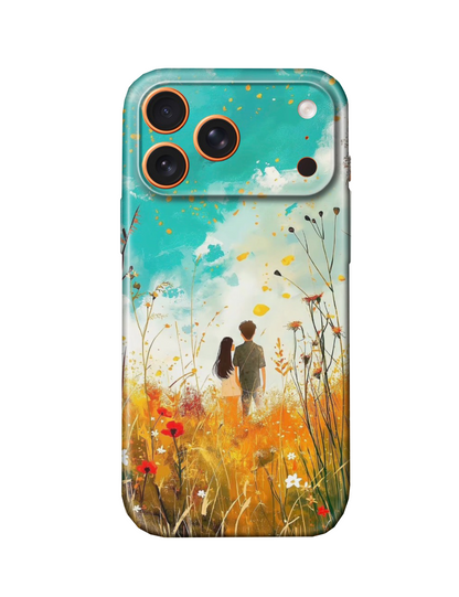For iPhone 17 Pro Slim Case with Camera Lens Protection- AutumGrass Pattern