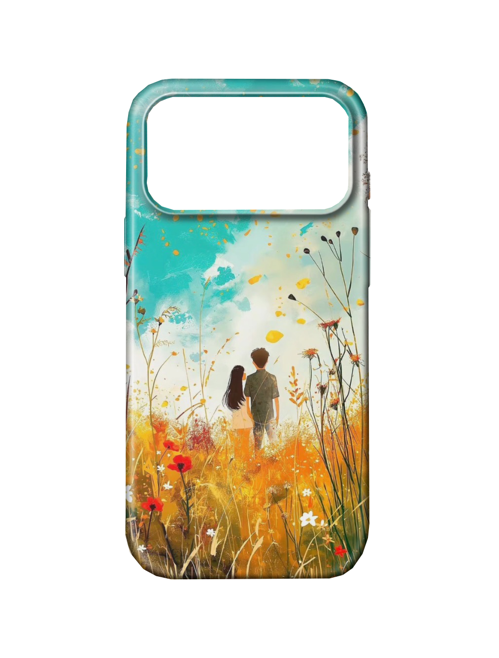 For iPhone 17 Pro Slim Case - AutumGrass Pattern