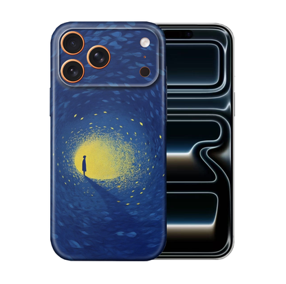 For iPhone 17 Pro Max Slim Case with Camera Lens Protection- Lights Pattern