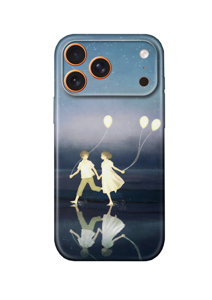 For iPhone 17 Pro Slim Case with Camera Lens Protection- Nightofstars Pattern