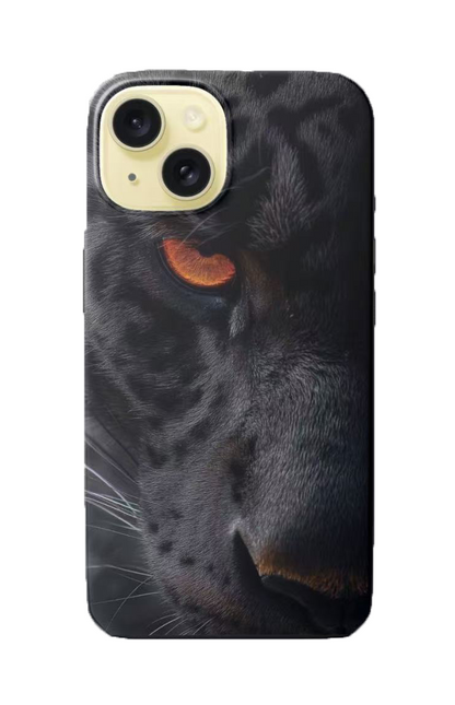 For iPhone 13 Dual layers Protective Magsafe case,Leopard4 Pattern