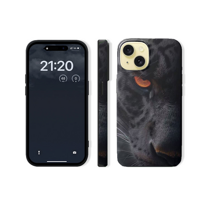 For iPhone 13 Dual layers Protective Magsafe case,Leopard4 Pattern