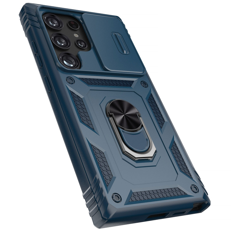 For Samsung Galaxy S23 Ultra  Shockproof Case-Blue Colour