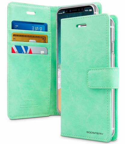 Flip Wallet Case for iPhone 11 Pro ,Mint Green Colour