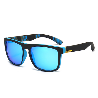 Large Frame Sunglasses Polarized Glasses Sports Blue colour Eyewear