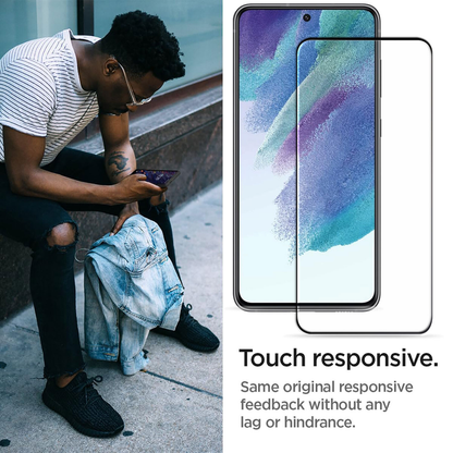 For Samsung Galaxy A55 Full Cover Tempered Glass Screen Protector 2-Pack