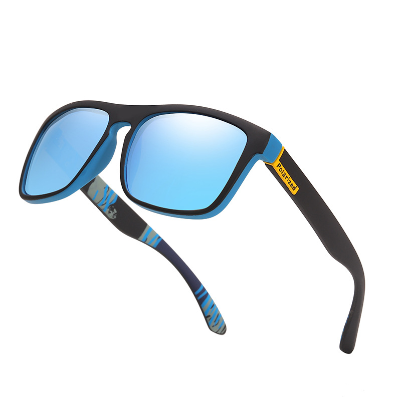 Large Frame Sunglasses Polarized Glasses Sports Blue colour Eyewear