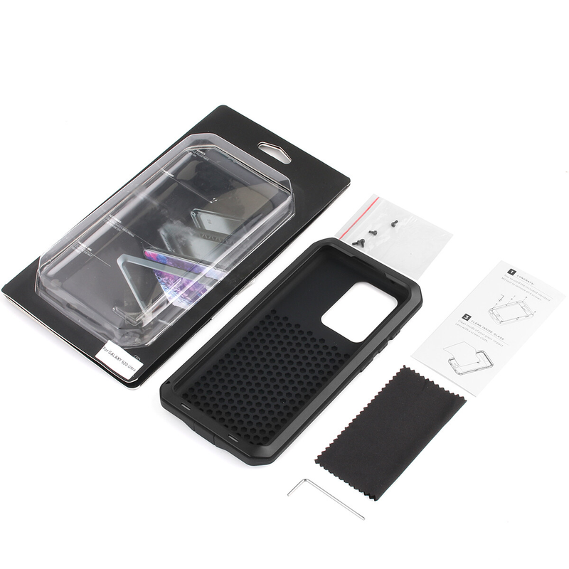 For Samsung Galaxy S21 Plus Case Heavy Duty Metal Cover