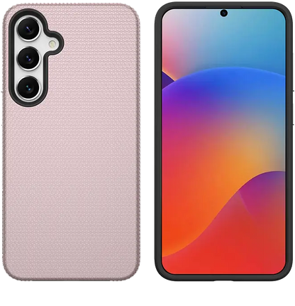 For Samsung Galaxy A56 Shockproof Case Rugged Rosegold Case