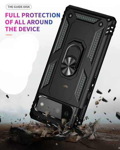 For Google Pixel 7 Shockproof Case-Black