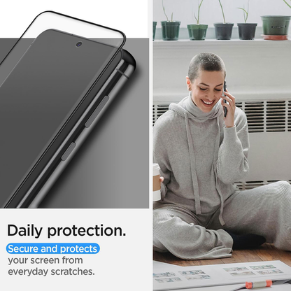 For Samsung Galaxy A55 Full Cover Tempered Glass Screen Protector 2-Pack