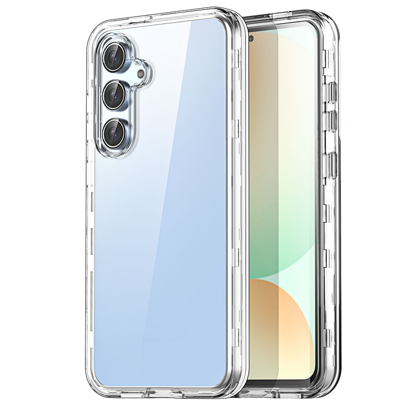 For Samsung Galaxy S24 FE Case Clear Shockproof Heavy Duty  Phone Cover