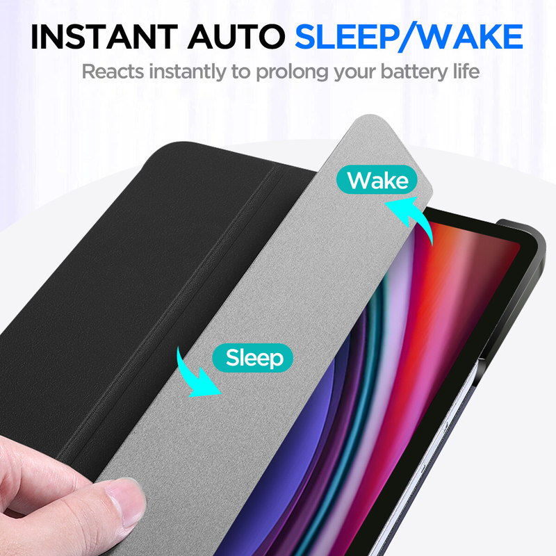 For Samsung Galaxy Tab S9 FE Case Tablet Folio Leather Stand Cover