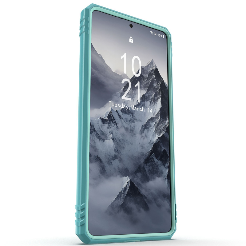 For Samsung Galaxy S21 FE 5G  Shockproof Case-Green