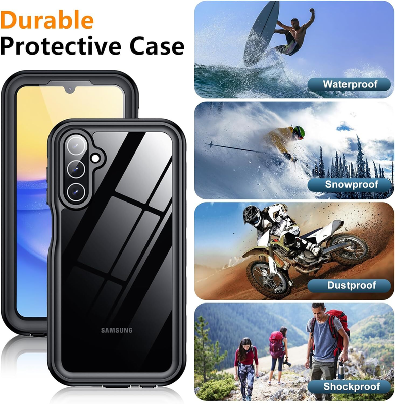 For Samsung Galaxy S23 Case Waterproof Shockproof Heavy Duty Case