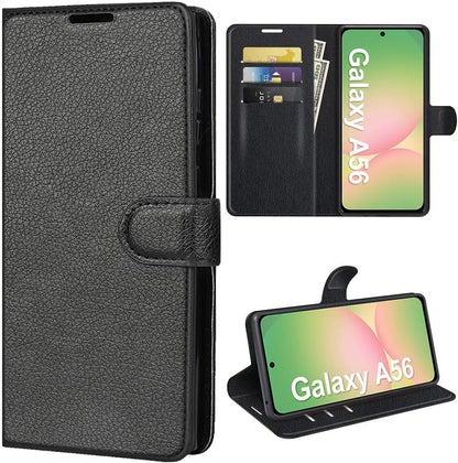 Protective PU Leather Wallet Case Cover for Samsung Galaxy A26