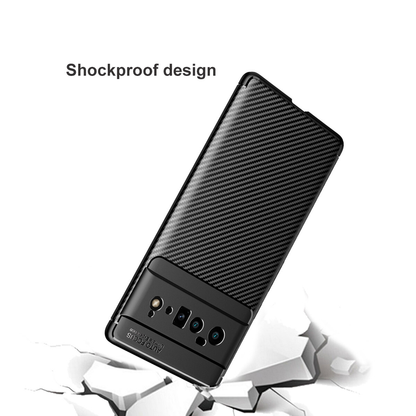 For Google Pixel 9 Case Slim Carbon Fiber Shockproof Heavy Duty Cover