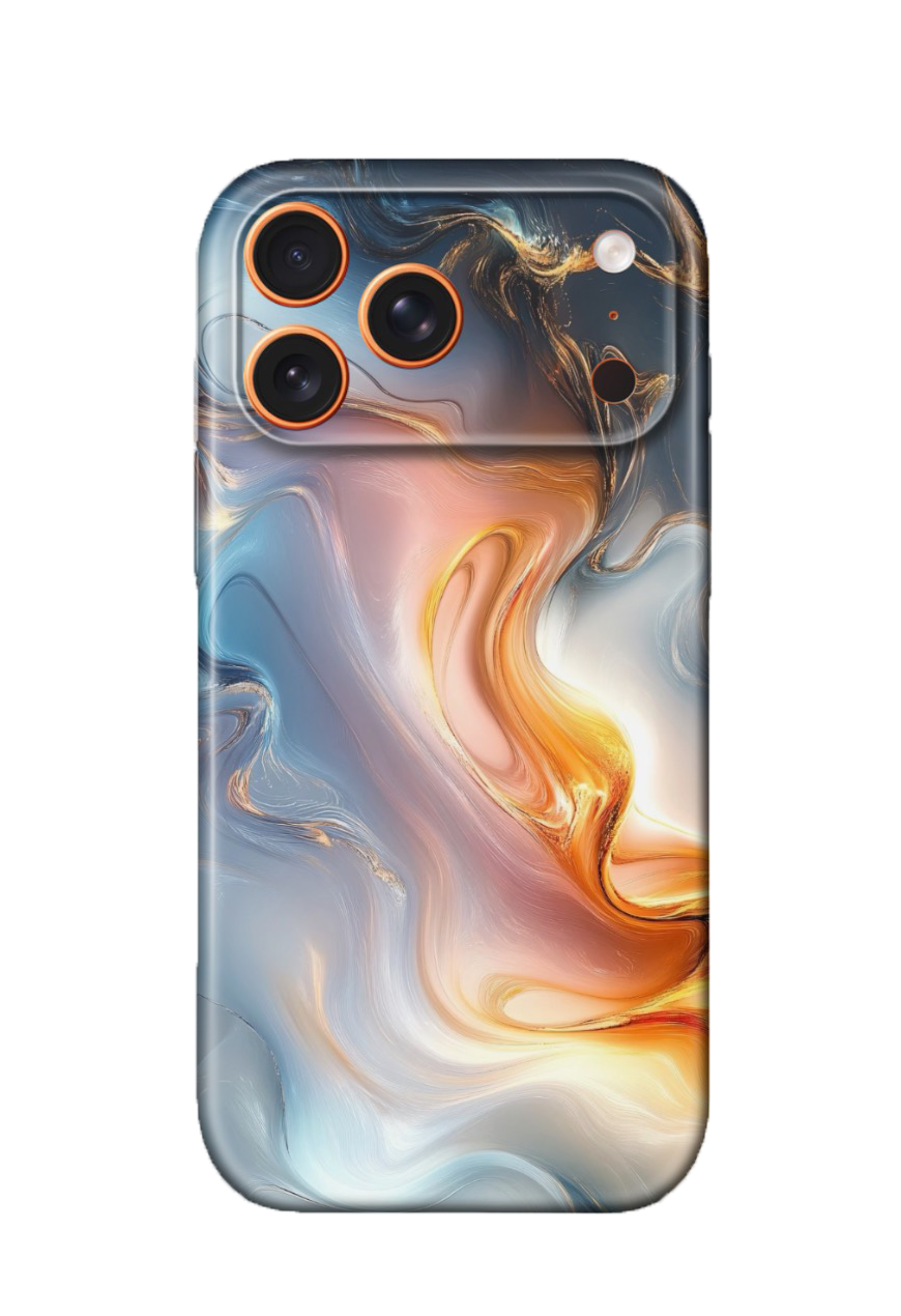 For iPhone 17 Pro Max Slim Case- Marble StyleA Pattern
