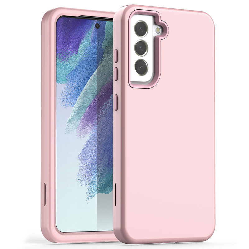 For Samsung Galaxy S21 Ultra Shockproof Heavy Duty Case ,Rose Gold