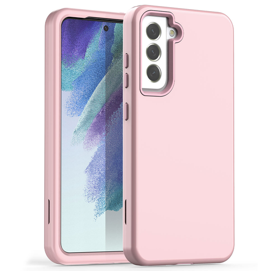For Samsung Galaxy S21 Ultra Shockproof Heavy Duty Case ,Rose Gold