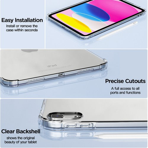 For Apple iPad 10th Gen Clear Case
