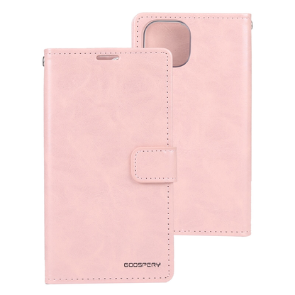 Flip Wallet Case for iPhone 15 ,Rosegold