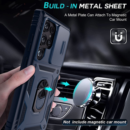 For Samsung Galaxy S23 Ultra  Shockproof Case-Blue Colour