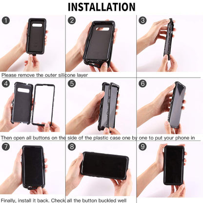 For Samsung Galaxy A17 Heavy duty  Builder Case Cover