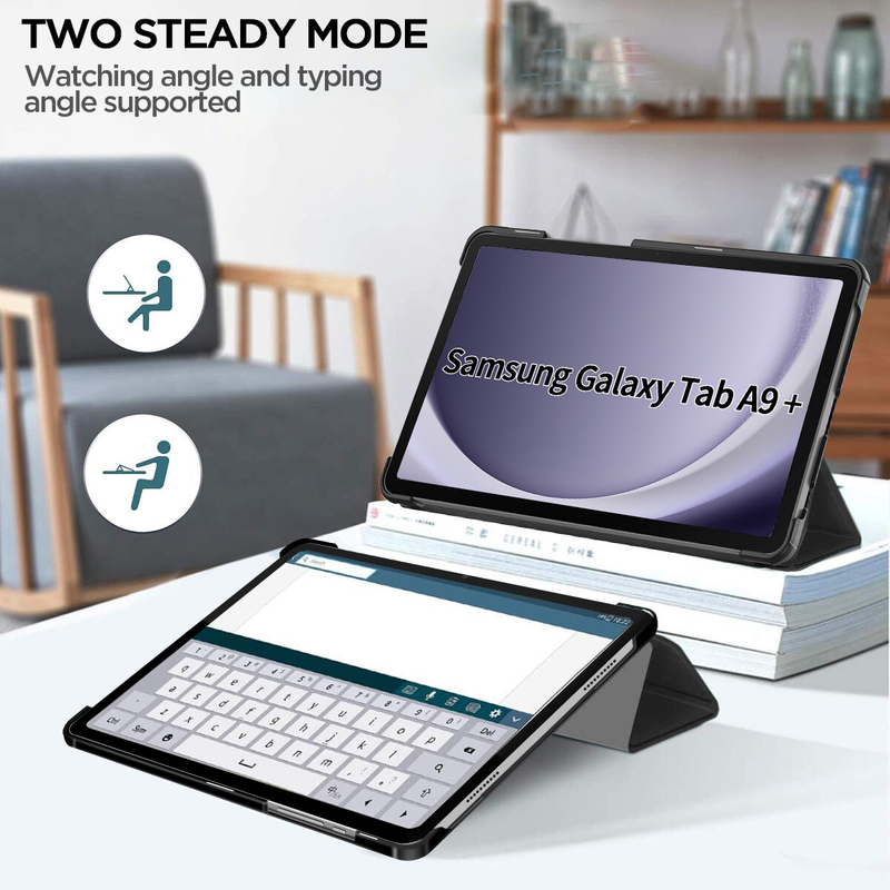 For Samsung Galaxy Tab A9  Tablet Case Folio Smart Case Cover