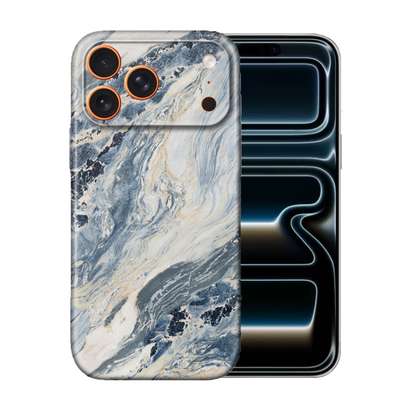 For iPhone 17 Pro Slim Case- Marble Style D Pattern