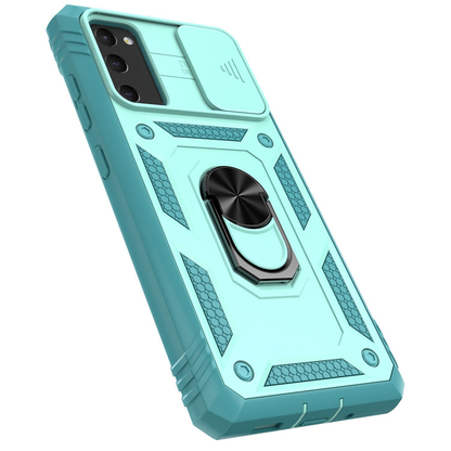 For Samsung Galaxy S21 FE 5G  Shockproof Case-Green