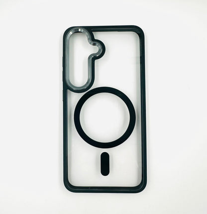 For Samsung Galaxy S22+ Plus MagSafe Black Case