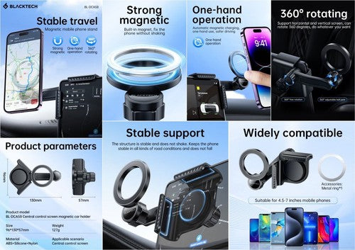 Magsafe Corner Screen Adjustable Car Phone Stand Tesla X Y 3
