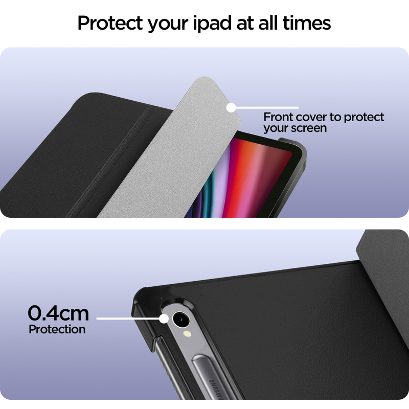 For Samsung Galaxy Tab S9 FE Case Tablet Folio Leather Stand Cover