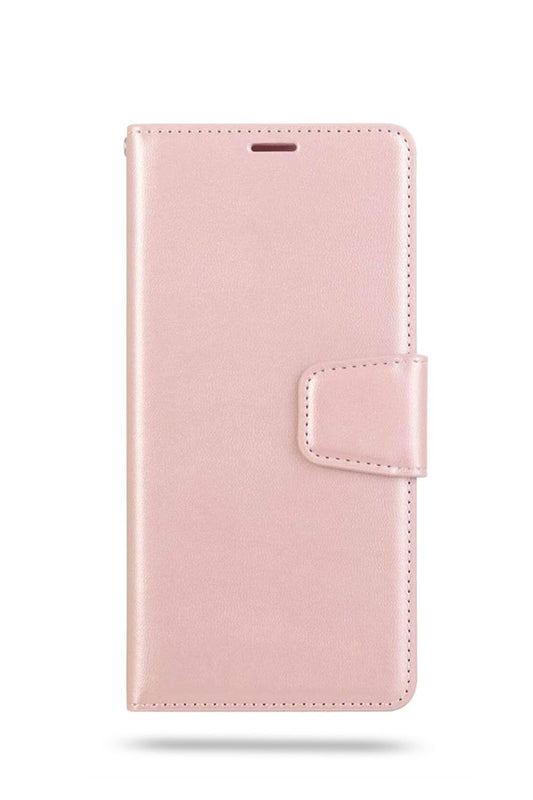 For Samsung Galaxy A17 Wallet Case with Card holder Rosegold Flip Cover