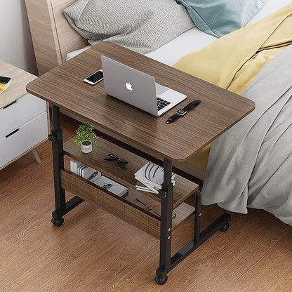 Universal Adjustable Height Mobile Computer Desk