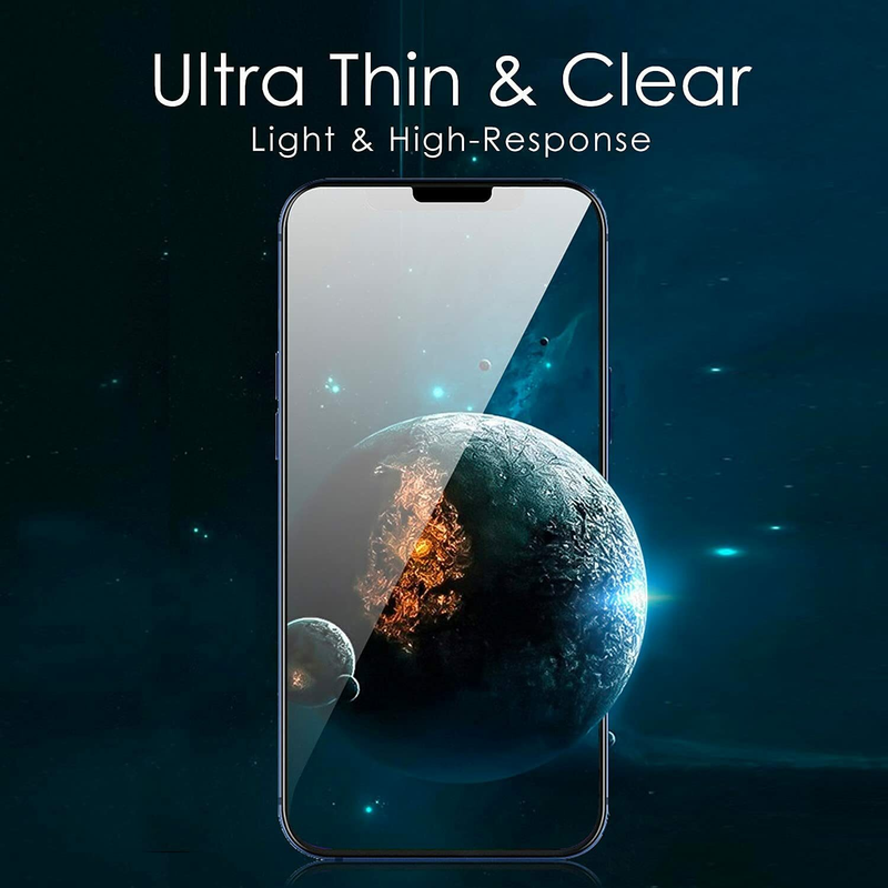 3 PACK Tempered Glass Screen Protector for Apple iPhone 13 Pro